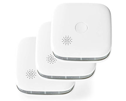 Nedis SmartLife Rookmelder set van 3 stuks incl. vervangbare batterijen