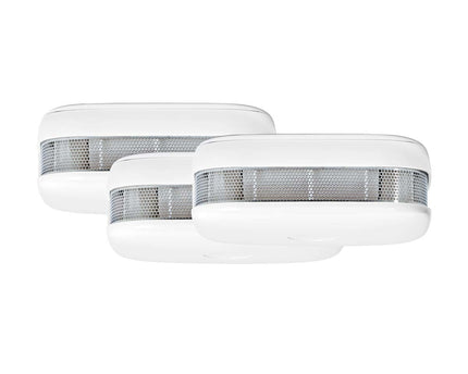Nedis SmartLife Rookmelder set van 3 stuks incl. vervangbare batterijen