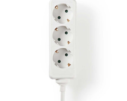 Nedis Stekkerdoos met randaarde, 16 A, 3-wegs, 3m