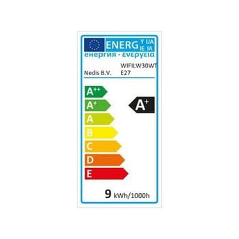 Nedis Wi-Fi smart LED-lampen | Warm- tot Koud-Wit | E27 | 3-Pack