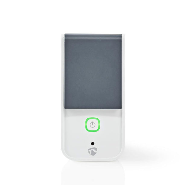 Nedis Wi-Fi Smart Stekker voor Buiten | Spatwaterbestendig | IP44 | Verbruiksmonitor | Schuko Type F | 16 A