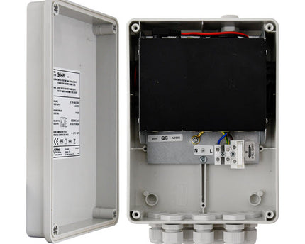 Pulsar SG64H 1000Mbit switch in IP56 buitenkast 2x uplink & 4xPoE