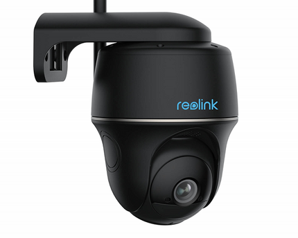 Reolink B430 5mp, draadloze Pan & Tilt Dual WiFi camera op accu (oplaadbaar) zwart
