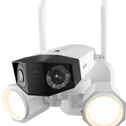 Reolink Duo Floodlight WiFi, slimme 4K WiFi Dual-lens camera met schijnwerpers en 180° kijkhoek