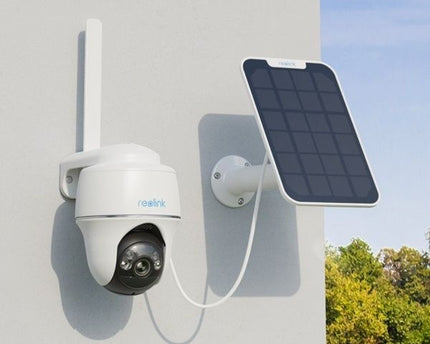 Reolink G430 + Solar Panel 2, Draadloze 4G Pan/Tilt Camera met slimme detectie