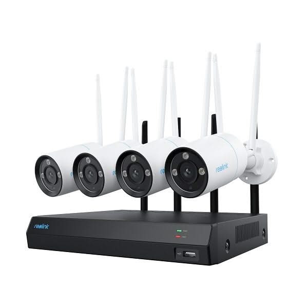 Reolink NVS12-8MB4W, 4K/8MP UHD WiFi Bullet beveiligingsset