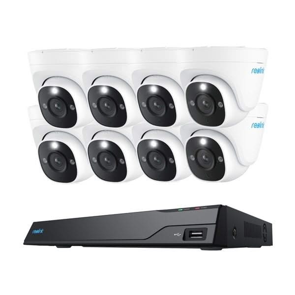 Reolink NVS16-12MD8, slimme 12MP PoE 16 kanaals beveiligingsset met kleuren nachtzicht
