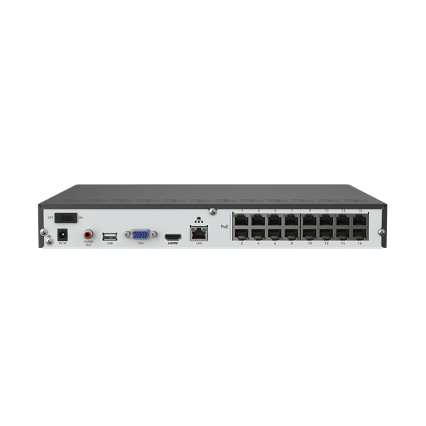 Reolink NVS16-12MD8, slimme 12MP PoE 16 kanaals beveiligingsset met kleuren nachtzicht