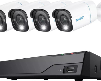 Reolink NVS8-8MB4, Beveiligingsset 2TB, 8MP 4K, PoE en slimme detectie