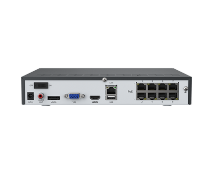 Reolink NVS8-8MD4, slimme 8MP PoE cameraset 4x Turret, NVR met 2TB HDD