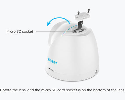 Reolink P334 Turret camera, 4K 8 Megapixel POE Slimme detectie