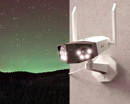 Reolink W730, 4K/8MP 180° kijkhoek Dual-lens camera met WiFi