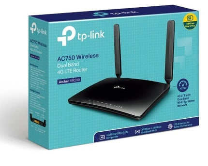 TP-Link Archer MR200 Draadloze Dual-band 4G-LTE-router