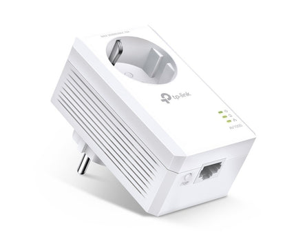 TPLink TP-Link Powerline Adapter 1000 Mbps met contactdoos (uitbreiding)