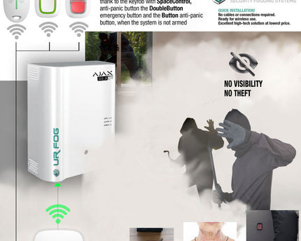 URFOG FPU03ESM300A Mistmachine Ajax Ready tot 300m3