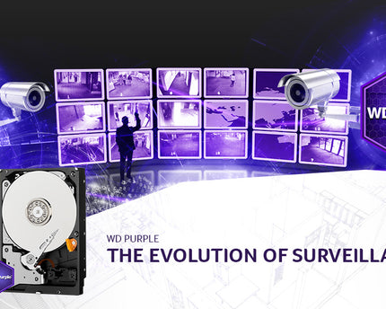 Western Digital Purple Harddisk voor camerasysteem
